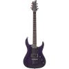 Mitchell MD400 Modern Rock Double-Cutaway Electric Guitar Purple #3 small image