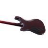 Schecter HELLRAISER C-VI Baritone 6-String Electric Guitar, Black Cherry #5 small image