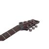 Schecter HELLRAISER C-VI Baritone 6-String Electric Guitar, Black Cherry