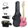 Zeny martin guitar 30&quot; martin acoustic guitars Kids martin guitars acoustic Pink martin strings acoustic Electric guitar martin Guitar with Amp &amp; Much More Guitar Combo Accessory Kit #3 small image