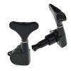 Black 2R2L Sealed Guitar Bass Tuners Tuning Pegs Tuners Machine Heads Tuning Keys #2 small image