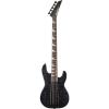 Jackson JS3V Concert Electric Bass Guitar, Basswood with Quilt Maple Top - Transparent Black #1 small image
