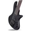 Shecter 2523 STILETTO STEALTH-5 Bass Guitar w/ Hardshell Case #3 small image