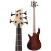 Mitchell FB705 Fusion Series 5-String Bass Guitar with Active EQ Natural #4 small image