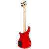 Rogue LX200BF Fretless Series III Electric Bass Guitar Candy Apple Red #2 small image