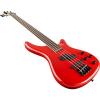 Rogue LX200BF Fretless Series III Electric Bass Guitar Candy Apple Red #4 small image