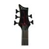 Dean E5 EMG CBK Edge 5-String Bass Guitar with EMGs, Classic Black #2 small image