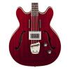 Guild Starfire Bass CHR-KIT-1 Semi-Hollow Electric Bass Guitar, Cherry Red #2 small image