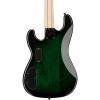 ESP LMM4FMDSTGSB Bass Guitar, Dark See Thru Green Sunburst #2 small image