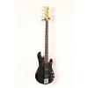 Fender American Standard HH Dimension Bass IV Rosewood Fingerboard Electric Bass Guitar Level 2 Black 190839071064 #1 small image