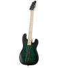 ESP LMM4FMDSTGSB-KIT-1 Marco Mendoza Signature Series 4-String Electric Bass, Dark See Thru Green Sunburst