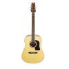 Washburn D10SK-RE Reissue Solid Top Natural Dreadnought Acoustic Guitar w/bag #1 small image