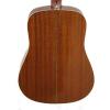 Washburn D10SK-RE Reissue Solid Top Natural Dreadnought Acoustic Guitar w/bag #6 small image