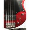 Fernandes Atlas 5 Deluxe Bass Guitar - Candy Apple Red #4 small image