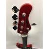 Fernandes Atlas 5 Deluxe Bass Guitar - Candy Apple Red #5 small image