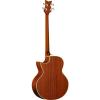 Ortega Guitars D1-4 Deep Series One 4-String Acoustic Bass with Solid Spruce Top and Mahogany Body, Gloss