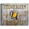 STEINBERGER'S Craft Beer Stretched Canvas Sign