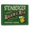 STEINBERGER Beer &amp; Ale Stretched Canvas Sign