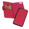 Wallet Case for iPhone 6S/6 Plus, Bonice Detachable Premium Leather Magnetic Folio Zipper Protective Phone Wallet Case with Multiple Card Slots Extra Wallet Storage for iPhone 6 Plus 5.5&quot; - Rose Red #3 small image