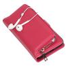 Wallet Case for iPhone 6S/6 Plus, Bonice Detachable Premium Leather Magnetic Folio Zipper Protective Phone Wallet Case with Multiple Card Slots Extra Wallet Storage for iPhone 6 Plus 5.5&quot; - Rose Red #4 small image