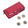 Wallet Case for iPhone 6S/6 Plus, Bonice Detachable Premium Leather Magnetic Folio Zipper Protective Phone Wallet Case with Multiple Card Slots Extra Wallet Storage for iPhone 6 Plus 5.5&quot; - Rose Red #6 small image