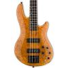 ESP LH1004SEBMHN-KIT-2 H Series 4-String Solid Burled Maple Top Electric Bass with Hard Case, Honey Natural #3 small image