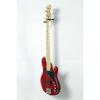 Squier Deluxe Dimension Bass IV Maple Fingerboard Electric Bass Guitar Level 2 Transparent Crimson Red 888365981772 #1 small image