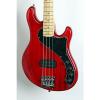 Squier Deluxe Dimension Bass IV Maple Fingerboard Electric Bass Guitar Level 3 Transparent Crimson Red 190839070029 #3 small image