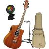 Goldtone M Bass Microbass Short-Scaled Acoustic Electric Bass w/Gig Bag, Stand, and Tuner #1 small image