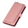 Bonice Case Cover for Samsung S7 Edge, Detachable Premium Leather Magnetic Folio Zipper Protective Phone Wallet Case with Multiple Card Slots Extra Wallet Storage for Samsung Galaxy S7 Edge - Pink #2 small image