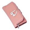 Bonice Case Cover for Samsung S7 Edge, Detachable Premium Leather Magnetic Folio Zipper Protective Phone Wallet Case with Multiple Card Slots Extra Wallet Storage for Samsung Galaxy S7 Edge - Pink #5 small image