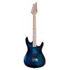 39 Inch BLUE Electric Guitar &amp; Carrying Case &amp; Accessories, (Guitar, Whammy Bar, Strap, Cable, Strings, &amp; DirectlyCheap(TM) Translucent Blue Medium Guitar Pick) PRO-EG Series #2 small image
