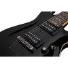 Schecter OMEN-7 7-String Electric Guitar, Black #2 small image
