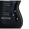 Schecter OMEN-7 7-String Electric Guitar, Black #6 small image