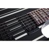 Schecter Synyster Gates Standard Electric Guitar (Gloss Black,Pin Stripe) #2 small image