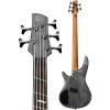 Ibanez SRFF805 Multi Scaling 5-String Electric Bass Guitar Satin Black #4 small image