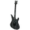 Schecter Guitar Research Synyster Gates Custom Electric Guitar - Black with Silver Pinstripes #1 small image