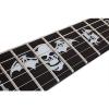 Schecter Guitar Research Synyster Gates Custom Electric Guitar - Black with Silver Pinstripes #2 small image