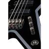 Dean RZR BASS CBK Razorback Bass Guitar, Classic Black #3 small image