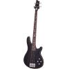 Schecter 1200 Damien Platinum 4-String Bass Guitar, Satin Black #1 small image