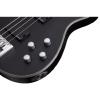Schecter 1200 Damien Platinum 4-String Bass Guitar, Satin Black #3 small image