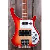 Rickenbacker 4003 FG Electric 4 String Bass Guitar Fireglo with Hardshell Case #3 small image