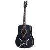 Schecter 283 Acoustic-Electric Guitar, Gloss Black #1 small image