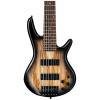 Ibanez GSR206SM 6-String Electric Bass (Natural Grey Burst) w/ Spalted Maple Top w/ Gig Bag and Stand #4 small image