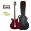 Guild Starfire Bass CHR-KIT-1 Semi-Hollow Electric Bass Guitar, Cherry Red #1 small image