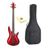 Ibanez SR300B 4-String Electric Bass Guitar, Candy Apple Finish with Kaces KQA-120 GigPak Acoustic Guitar Bag and Custom Designed Instrument Cloth #1 small image