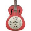 Gretsch Guitars G9241 Alligator Biscuit Round-Neck Acoustic-Electric Resonator Guitar Chieftain Red #1 small image