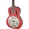 Gretsch Guitars G9241 Alligator Biscuit Round-Neck Acoustic-Electric Resonator Guitar Chieftain Red