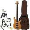 GoDpsMusic KR4NA PRS SE Kingfisher Bass Guitar Natural with Gig Bag, ChromaCast Stand, Tuner, Cable, Picks, Strap and Cloth #1 small image