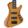ESP LSTREAM1005FMHN Stream Series 5-String Solid Flamed Maple Top Electric Bass, Honey Natural #3 small image